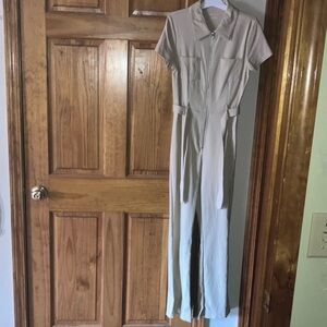 Stylish Beige Jumpsuit Brand New